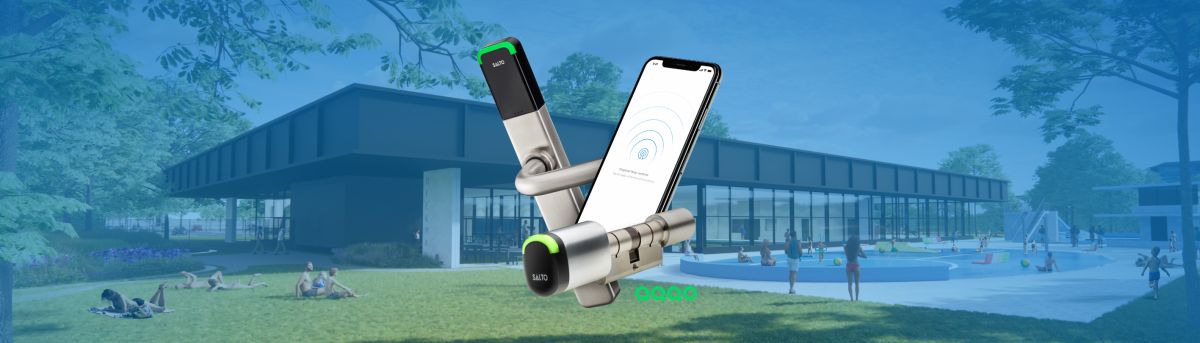 Digitaal toegangscontrolesysteem voor nieuw zwembad<br>in Enschede